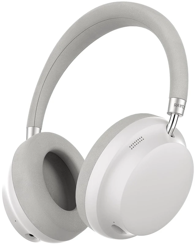 Main image of Essential Bluetooth Headphones - Over The Ear, Active Noise Cancelling Wireless Headphones + Awareness Mode, Bluetooth Headset with Mic, 50 Hours of Battery Life (White)
