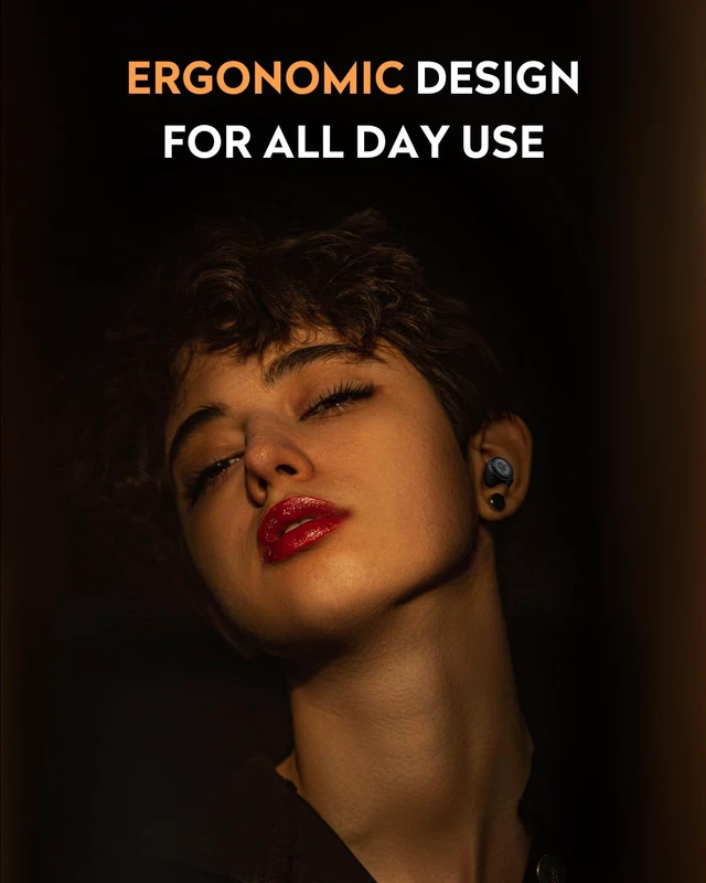 Alt view image 5 of 7 - Sirius Plus ANC True Wireless Noise Cancelling Bluetooth Earbuds 28H Playtime, Bluetooth 5.3, Hybrid Dual-Feed ANC, 10mm Drivers, Transparent Mode, ENC Calls, IPX4, App for iOS & Android