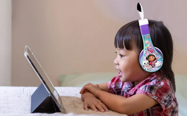 Alt view image 5 of 7 - Gabbys Dollhouse Bluetooth Headphones for Kids, Wireless Headphones