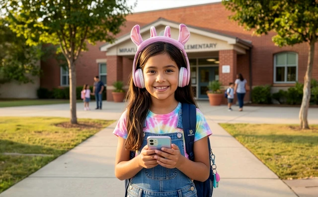 Alt view image 4 of 7 - Disney Stitch Angel Bluetooth Headphones for Kids, Wireless Headphones