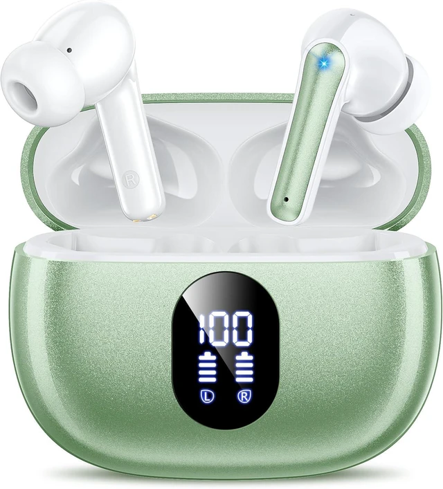 Main image of Wireless Earbuds, Hi-Fi Deep Bass Ear Buds, 48H Playtime In-Ear Headphones