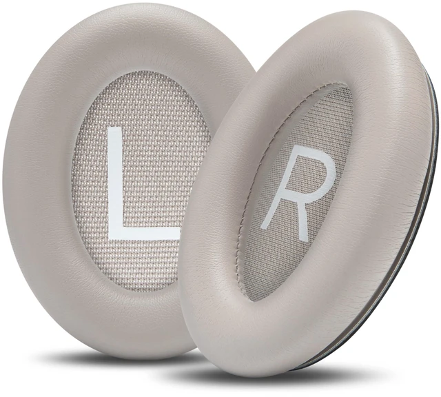 Main image of PadZ QC45 - Earpads for Bose QuietComfort 45, QC SE & QC Wireless Made by Wicked Cushions Extra Thick Cushions, Premium Durable Stitching Sandstone