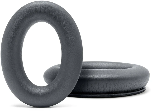 Alt view image 7 of 7 - PadZ QC45 - Earpads for Bose QuietComfort 45, QC SE & QC Wireless Made by Wicked Cushions Extra Thick Cushions, Premium Durable Stitching Eclipse Grey