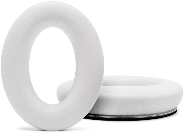 Alt view image 7 of 7 - PadZ QC45 - Earpads for Bose QuietComfort 45, QC SE & QC Wireless Made by Wicked Cushions Extra Thick Cushions, Premium Durable Stitching White Smoke