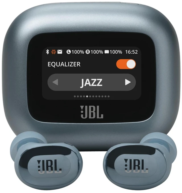 Main image of Live Buds 3 - Cancelling Bud-Type Earbuds - Blue Hi-Res Audio Wireless with signature sound, Convenient Smart Charging Case for app-free control