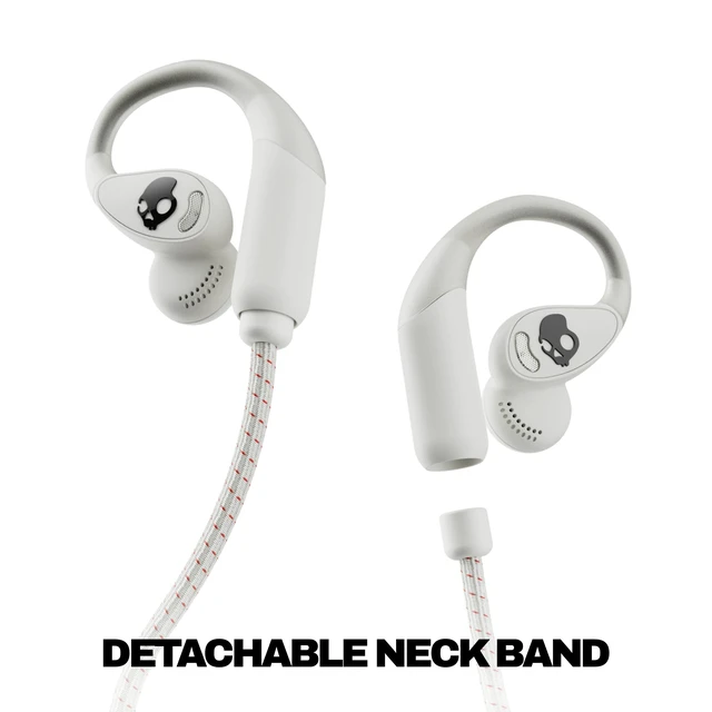 Alt view image 5 of 7 - Push 540 Open Wireless Open-Ear Bluetooth Earbuds - Bone Sweat and Water Resistant, 42 Hours Battery, Detachable Neckband, Secure Over-Ear Fit, Running Outdoors, Exercise, Gym