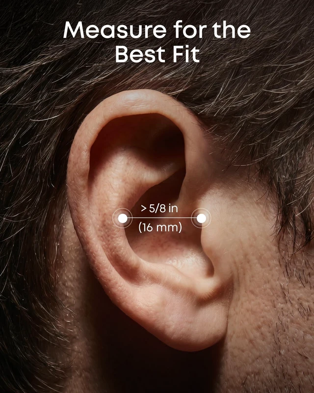 Alt view image 4 of 7 - AeroFit 2 Pro by Anker Open Ear Earbuds Active Noise Cancellation Dual-Mode Earbuds, Semi-in-Ear ANC, Adjustable Hooks, Hi-Res, LDAC, 4-Mic AI Clear Calls, IP55 Water-Proof, Wireless Charging