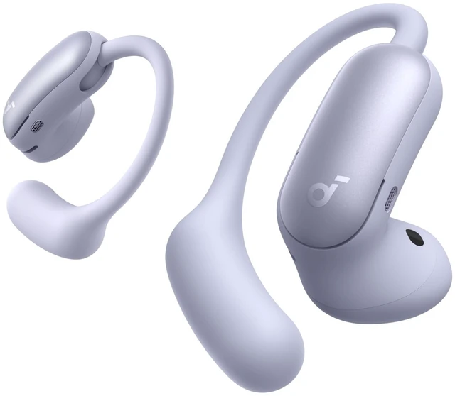 Main image of AeroFit 2 Pro by Anker Open Ear Earbuds Active Noise Cancellation Dual-Mode Earbuds, Semi-in-Ear ANC, Adjustable Hooks, Hi-Res, LDAC, 4-Mic AI Clear Calls, IP55 Water-Proof, Wireless Charging