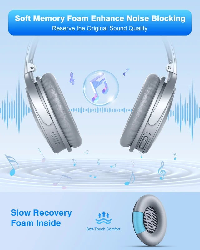 Alt view image 3 of 7 - Earpads for Bose Quiet Comfort QC 35 / QC35 ii / QC25 / QC15 Headphone