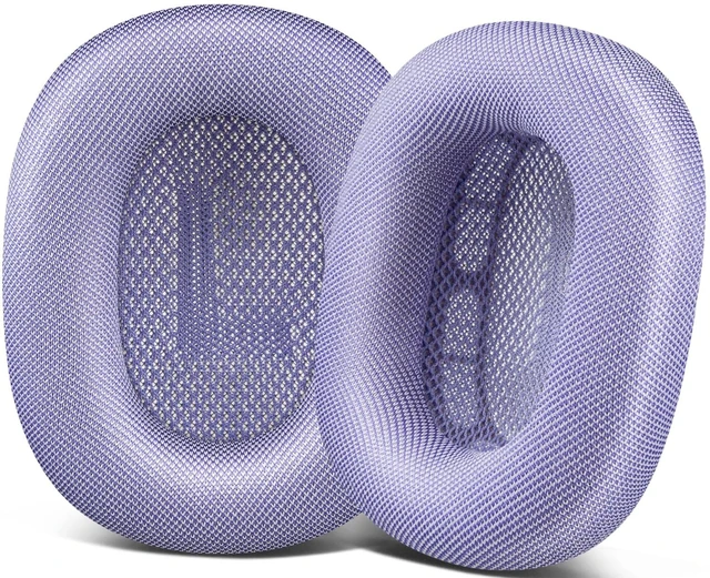 Main image of Ear Cushions for AirPods Max 1 & 2 Replacement EarPads Ear Pads Cups Covers with Durable Mesh Fabric, Softer Foam Color