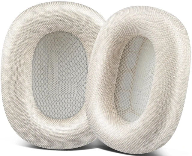 Main image of Ear Cushions for AirPods Max 1 & 2 Replacement EarPads Ear Pads Cups Covers with Durable Mesh Fabric, Softer Foam Color
