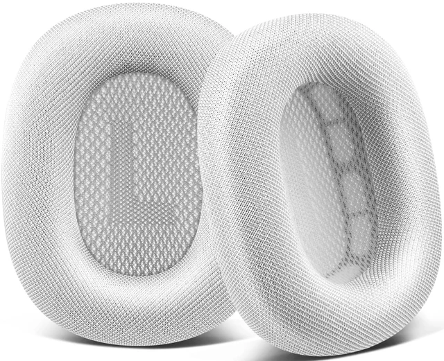 Main image of Ear Cushions for AirPods Max 1 & 2 Replacement EarPads Ear Pads Cups Covers with Durable Mesh Fabric, Softer Foam Color