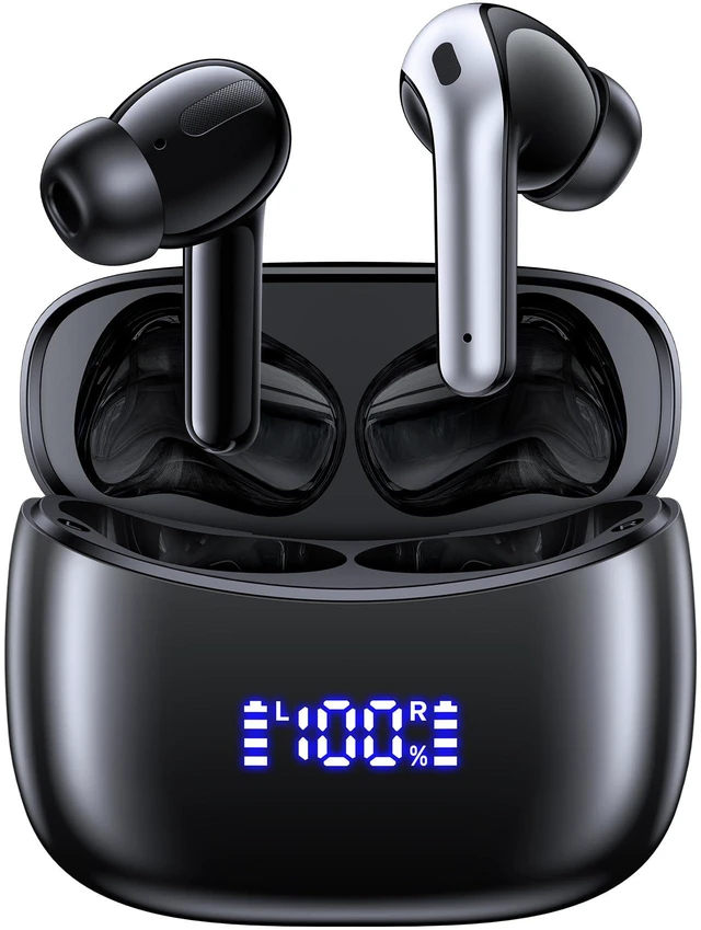 Main image of Wireless Ear Buds Bluetooth Earbuds Translation Earbuds Real Time 70H Playtime Wireless Headphones AI Bluetooth Headphones for Travel Meeting Sports