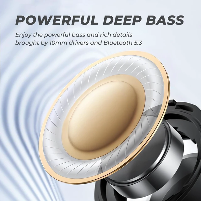 Alt view image 2 of 7 - N18 Neckband Bluetooth Earbuds, Wireless Bluetooth 6.0 Headphones with Microphone, Ultra-Lightweight Comfort, IPX7 Waterproof, Deep Bass Strong Beat, 20H Playtime, Magnetic Earphones