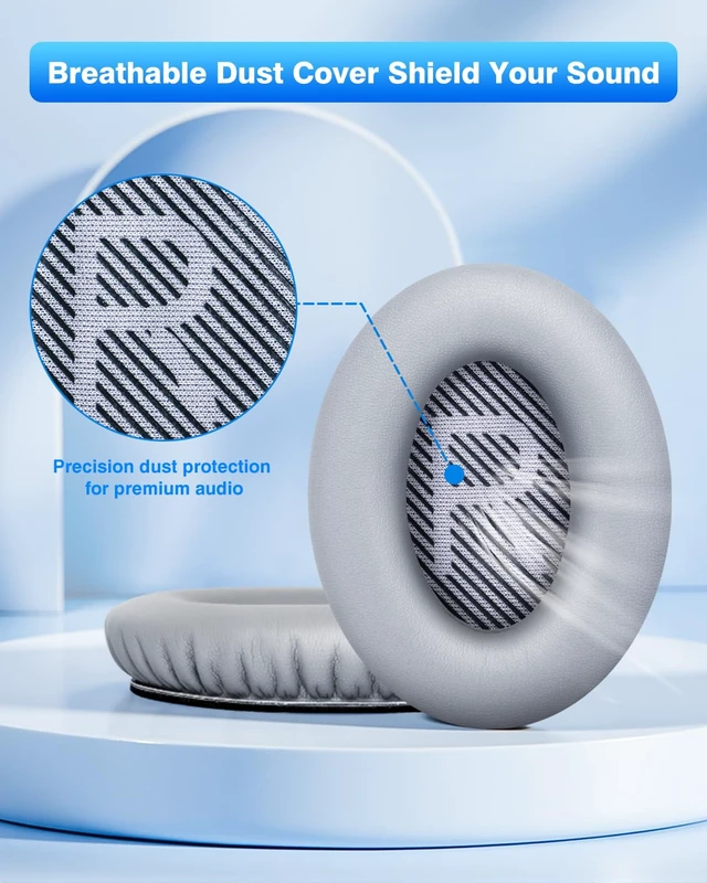 Alt view image 5 of 7 - Earpads for Bose Quiet Comfort QC 35 / QC35 ii / QC25 / QC15 Headphone