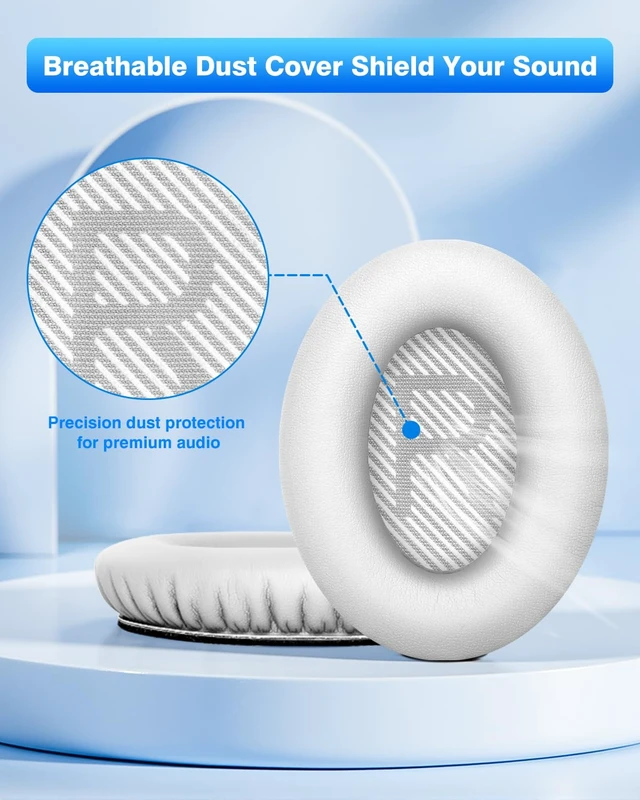 Alt view image 5 of 6 - Earpads for Bose Quiet Comfort QC 35 / QC35 ii / QC25 / QC15 Headphone