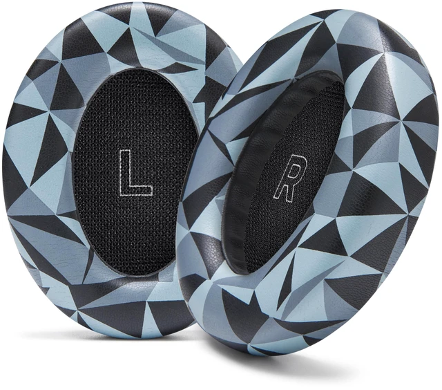 Main image of PadZ QC Ultra - Earpads for Bose QuietComfort Ultra Gen 1 & 2 Made by Wicked Cushions Enhanced Comfort, Thickness & Durability Geo Grey