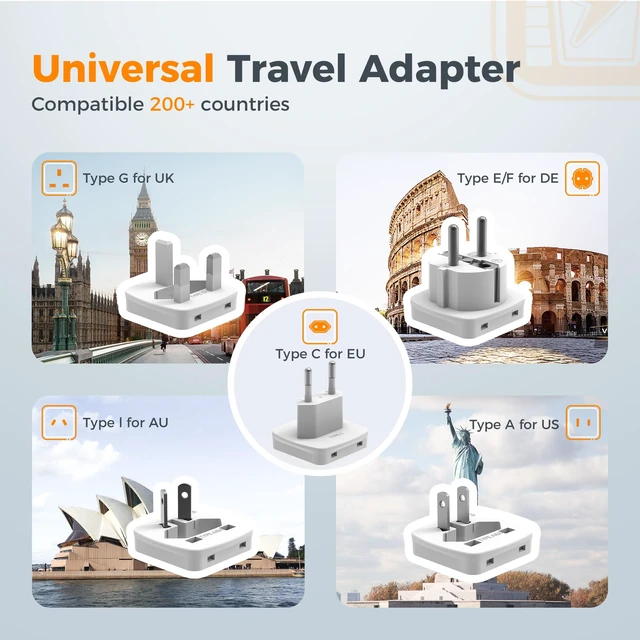 Alt view image 5 of 7 - 1600W 220V to 110V Voltage Converter US to Europe