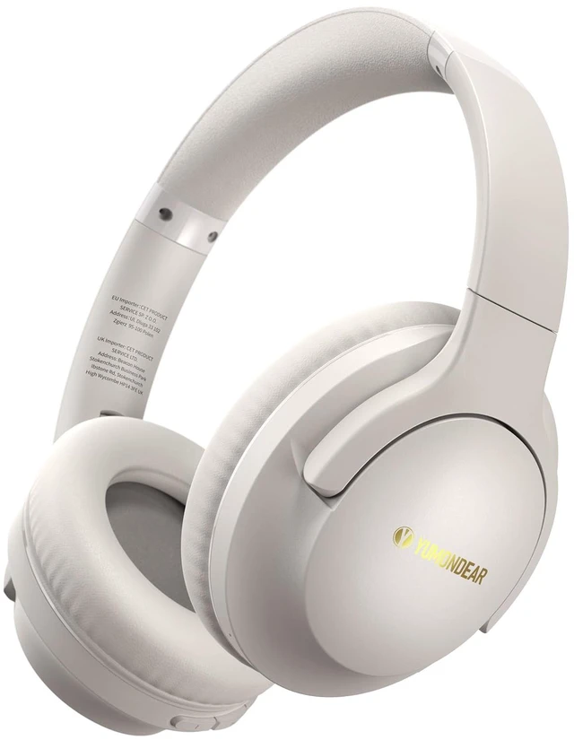 Main image of Bluetooth Headphones Over Ear, 80H Playtime, HiFi Stereo, Deep Bass EQ
