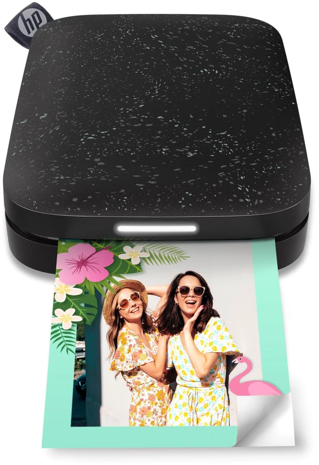 Main image of Sprocket Portable 2x3 Inch Instant Photo Printer (Black Noir) Print Pictures on Zink Sticky-Backed Paper From Your iOS & Android Device