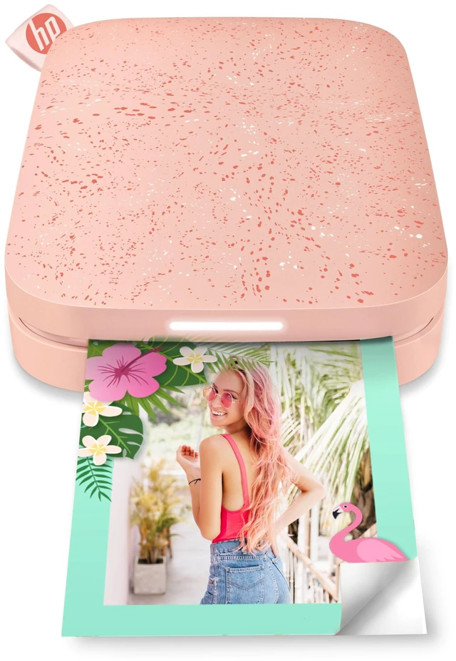 Main image of Sprocket Portable 2x3 Inch Instant Photo Printer (Blush Pink) Print Pictures on Zink Sticky-Backed Paper From Your iOS & Android Device