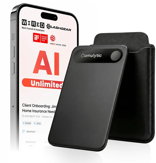 Main image of Note Pro AI Voice Recorder, AI Meeting Recorder and Note Taker Digital Voice Recorder, App Control Digital Video Recorder, Support 113 Languages & Ultra-Slim for Meetings, Calls, Lectures