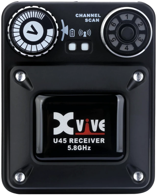 Main image of U45 Wireless in Ear Monitor System Receiver, Receiver Only with Channel Scan Mode, Black