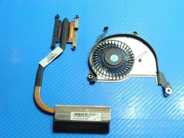 Alt view image 2 of 5 - Cpu cooling fan for HP Notebook 15-f278nr 15.6 inches with Heatsink 736278-001 743616-001