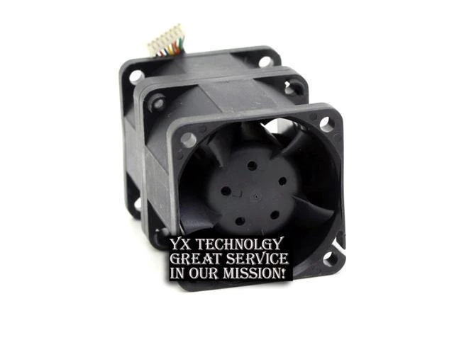 Alt view image 3 of 4 - AVC 4056 DF04056B12U 4cm 12V 1.88A pressurized wind 1U server cooling fan 40*40*56mm