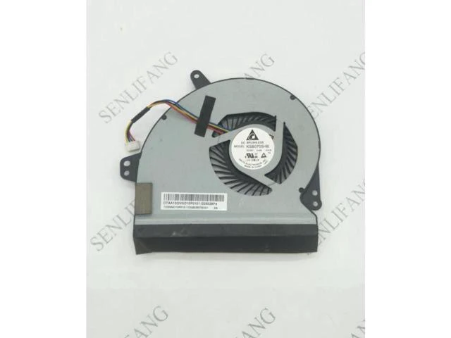 Alt view image 3 of 4 - laptop cooler cpu cooling fan for Asus X501 X501A CPU FAN KSB0705HB-CA1B DC5V 4PIN EF75070S1-C000-S99