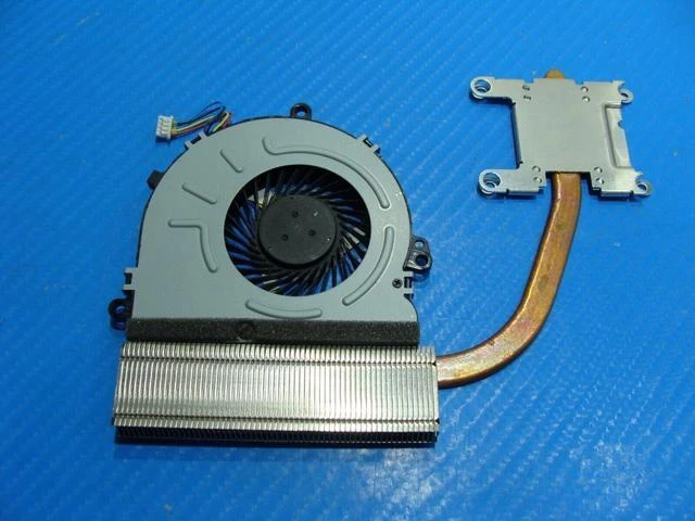 Alt view image 6 of 10 - Cpu cooling fan for HP 15-da0073ms 15.6 inches with Heatsink L20470-001 L20474-001