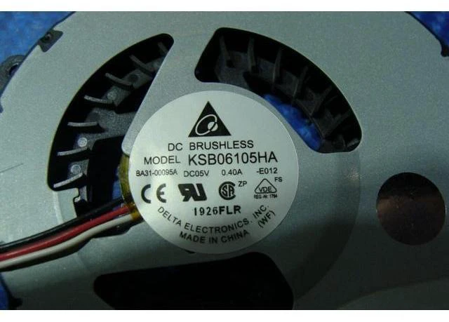Alt view image 8 of 10 - Cpu cooling fan for Samsung NP-QX411-W01UB 14 inches BA31-00095A