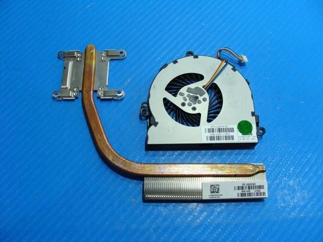 Alt view image 7 of 10 - Cpu cooling fan for HP 15-da0073ms 15.6 inches with Heatsink L20470-001 L20474-001