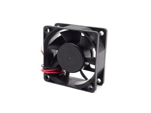Alt view image 3 of 4 - New YY6025H12B 6025 12V 0.25A DC cooling fan 6cm double ball bearing fan blower 60*60*25mm