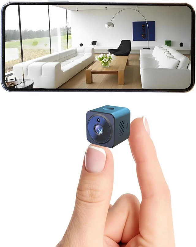 Main image of Hidden Camera Wireless,HD Mini spy Camera for Office& Home Security Small Hidden Micro Camera with Night Vision Compatible with iOS & Android