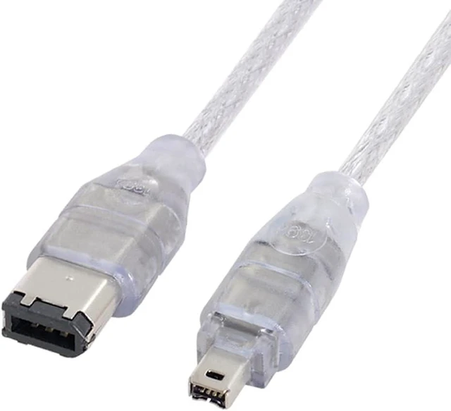 Alt view image 3 of 7 - Firewire 400 IEEE 1394 6Pin to 4 Pin iLink Cable for Camera Camcorder
