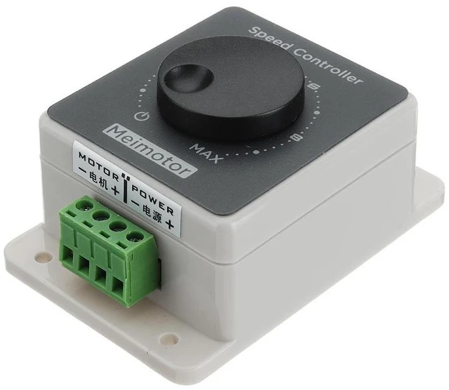 Main image of DC 12V 24V 36V 48V PWM DC Motor Speed Controller Meimotor High Power 10A With Housing