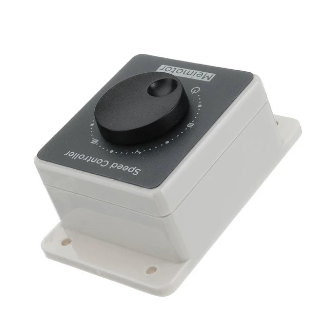Alt view image 2 of 5 - DC 12V 24V 36V 48V PWM DC Motor Speed Controller Meimotor High Power 10A With Housing