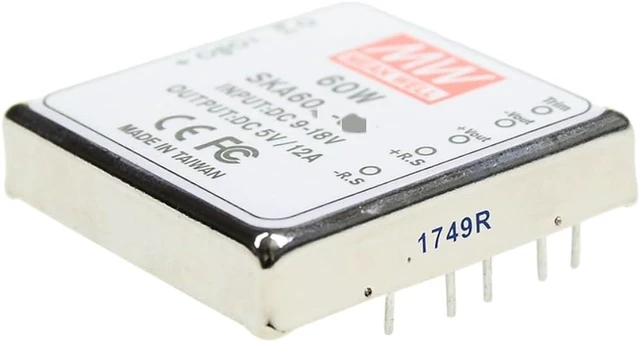 Alt view image 4 of 5 - Mean Well SKA 60W 5V 1.2-12A Power Supply Converter SKA60C-05 DC/DC Single Output Switching Power Supply Driver Transformer