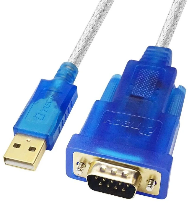 Alt view image 8 of 14 - USB to Serial Adapter Cable 16 ft DB9 Male RS232 to USB Cord with FTDI Chip Supports Windows 11 10 8 7 Mac Linux (5m)