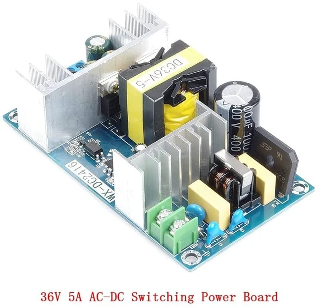 Alt view image 2 of 6 - FEJWNG 36V 5A Power Supply Module AC-DC Switching Power Supply Module Board AC 100V-240V to DC 36V Switched-Mode Power Supply