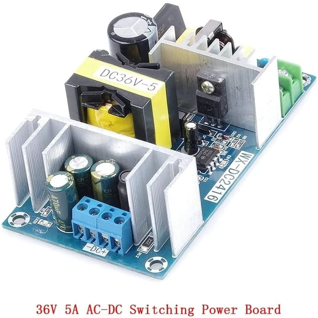 Alt view image 4 of 6 - FEJWNG 36V 5A Power Supply Module AC-DC Switching Power Supply Module Board AC 100V-240V to DC 36V Switched-Mode Power Supply