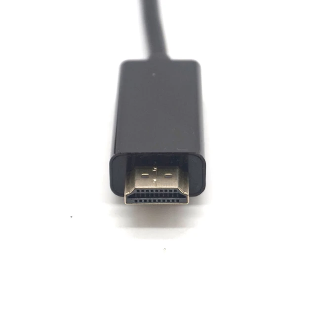 Alt view image 4 of 7 - Weastlinks Thunderbolt Display Mini DP Display Port to HDMI Cable Male to Male Adapter for Macbook Pro Air Projector Camera TV 1.8m(6 ft)