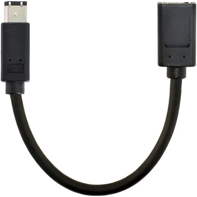 Alt view image 6 of 6 - IEEE 1394 6Pin Male to Female Extension Data Video Capture Card Firewire 400 to 400 Cable 20cm