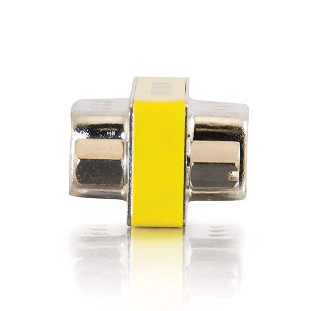 Alt view image 5 of 7 - 6-Pack 9Pin RS232 Serial Cable DB9 Male to Male/Female to Female/Male to Female Mini Gender Changer Adapter Coupler Connector