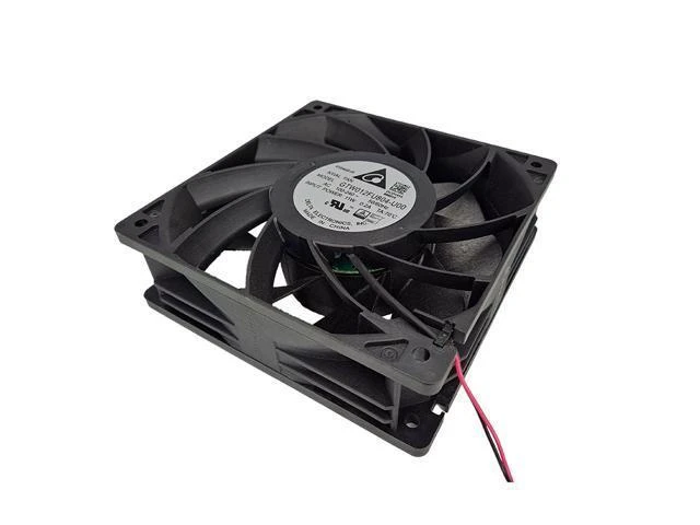 Alt view image 3 of 4 - IP54 High Speed AC Computer Cooling Fan 120mm 12cm New Delta GTW012FU804-U00 AC 100-230V 11W 12038 120X120X38mm 4200RPM 145CFM