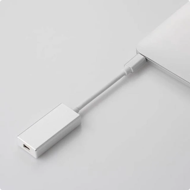 Alt view image 3 of 4 - type-c to mini dp Lightning Converter thunderbolt 3 to Thunderbolt 2 thunderbolt 3 macbook