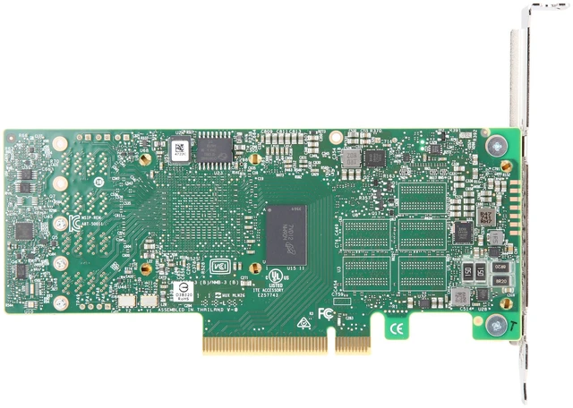 Alt view image 4 of 6 - LSI MegaRAID 9400 9460-8i x8 lane PCI Express 3.1 SATA / SAS Tri-Mode Storage Adapters