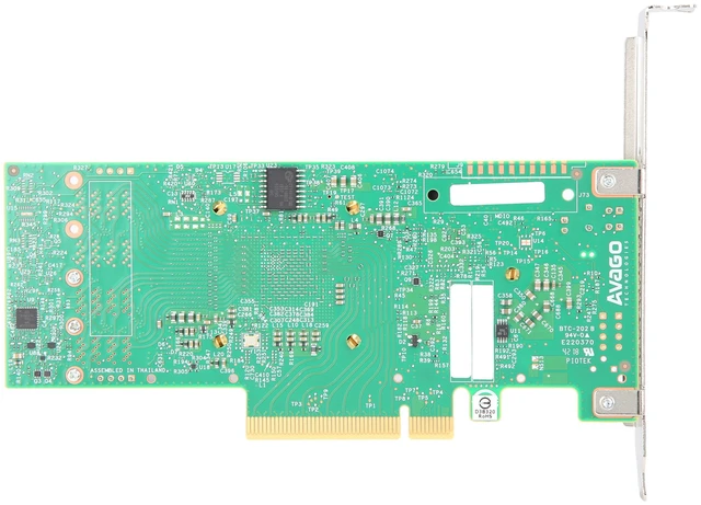 Alt view image 4 of 6 - LSI MegaRAID 9400 9440-8i x8 lane PCI Express 3.1 SATA / SAS Tri-Mode Storage Adapters