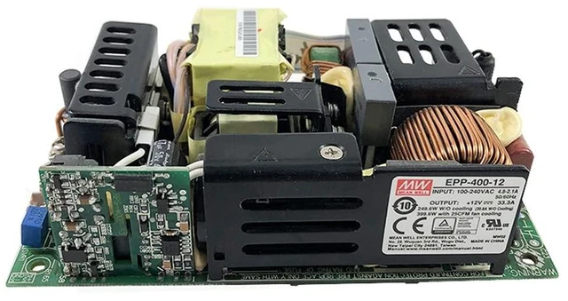 Main image of Original Mean Well EPP Series 400W 12V Industrial Open Frame Power Supply 110V/220VAC to 12V DC 33.3 A Green PCB Power Unit PSU Transformer with PFC